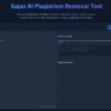 plagiarism removal tool
