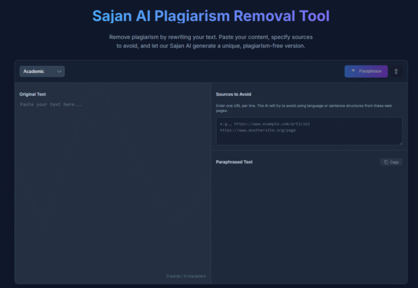 plagiarism removal tool